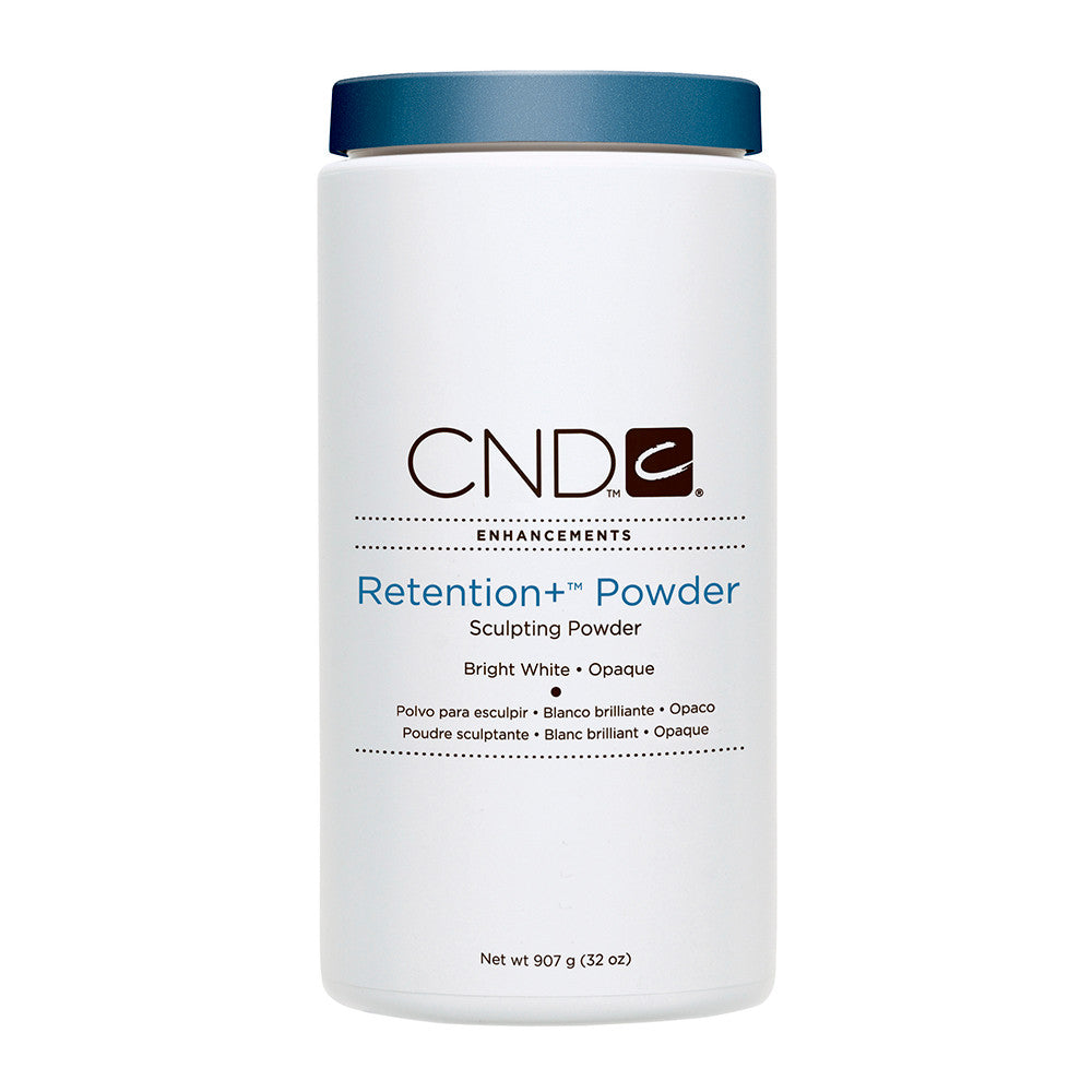 CND - RETENTION+® SCULPTING POWDERS - BRIGHT WHITE - OPAQUE 32 Oz. / 907 g