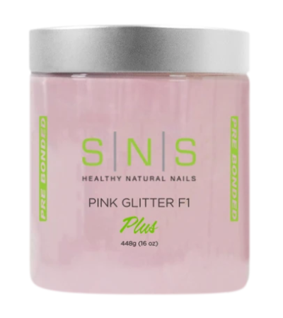SNS Pink Glitter F1 16oz