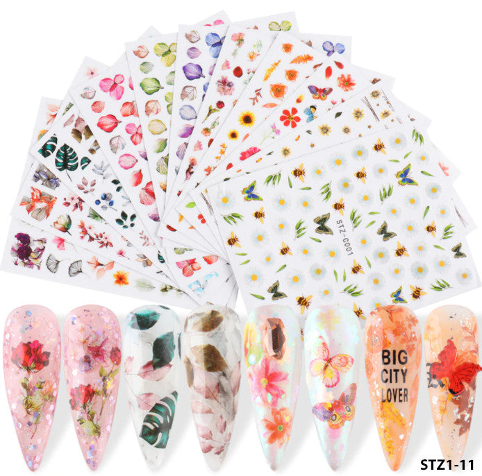 STZ1-11 - Flower Stickers
