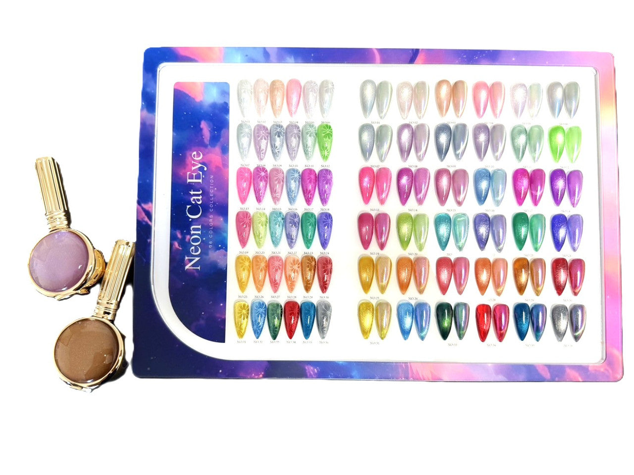 HANG Neon Cateye Gel 36 Colors 18ml + Free Display