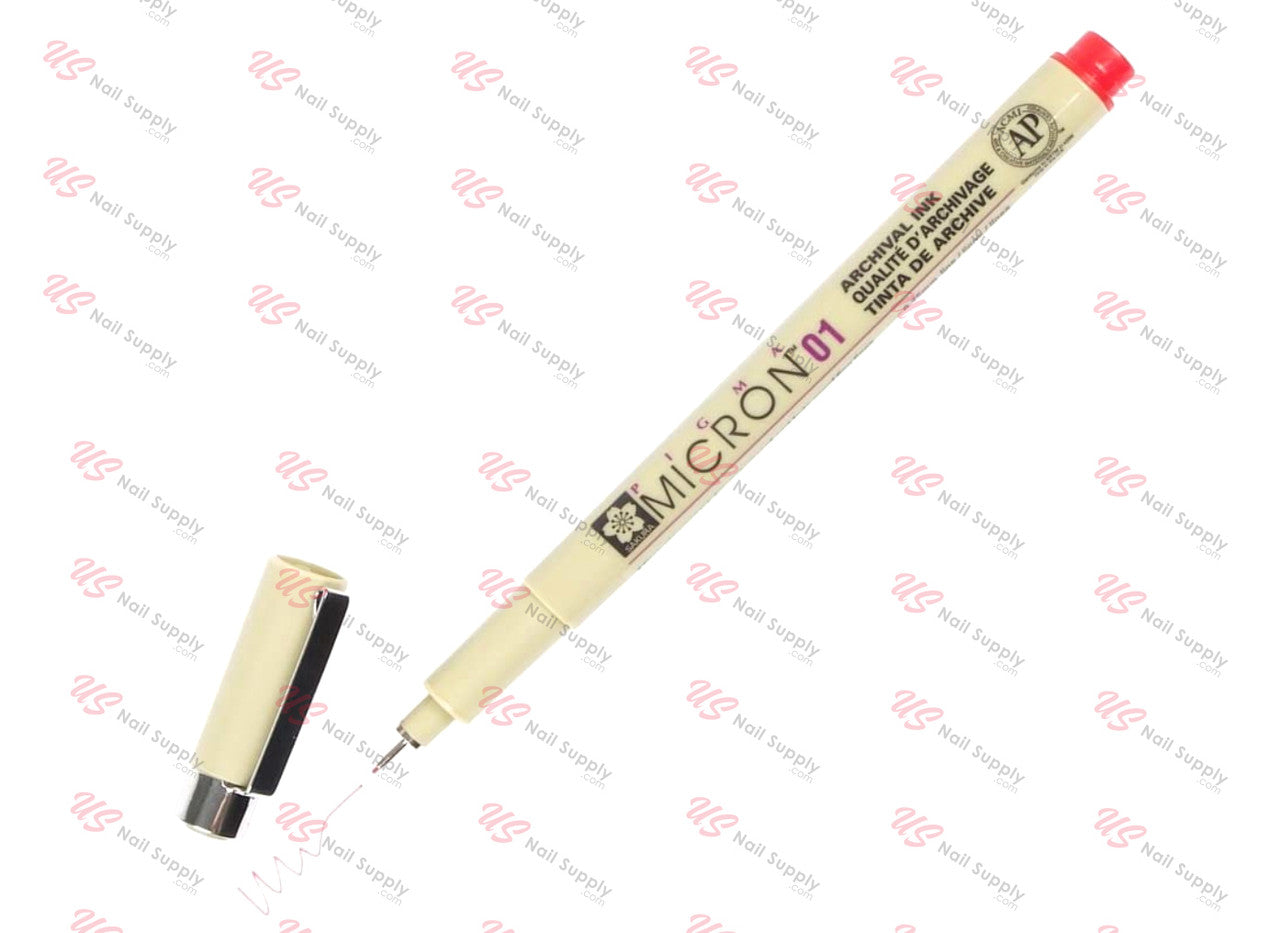 Sakura Pigma Micron Pen (size 01 - RED)