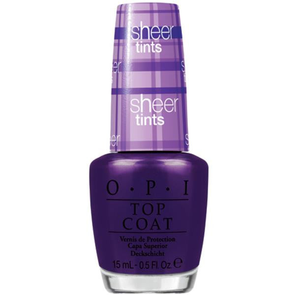 OPI Top Coat Don't Violet Me Down 0.5oz