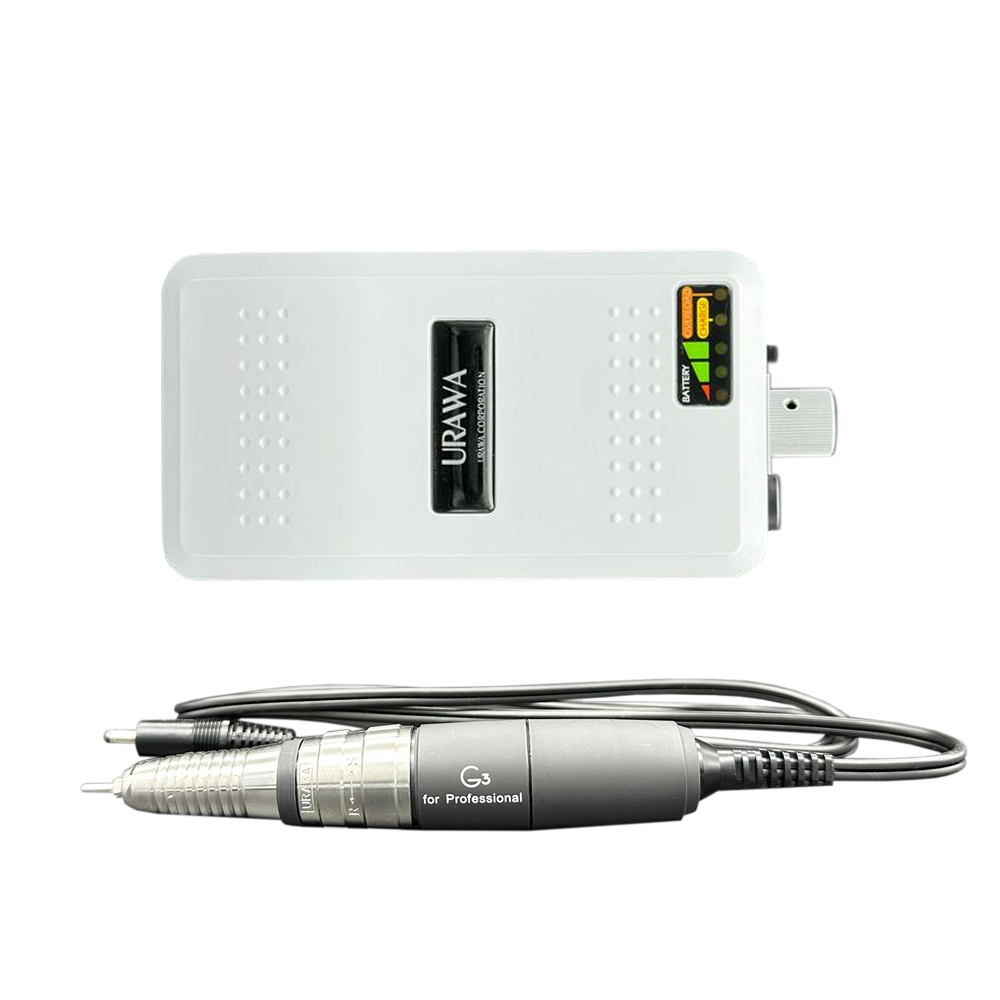 URAWA - PROFESSIONAL PORTABLE NAIL DRILL G3 SERIES - WHITE