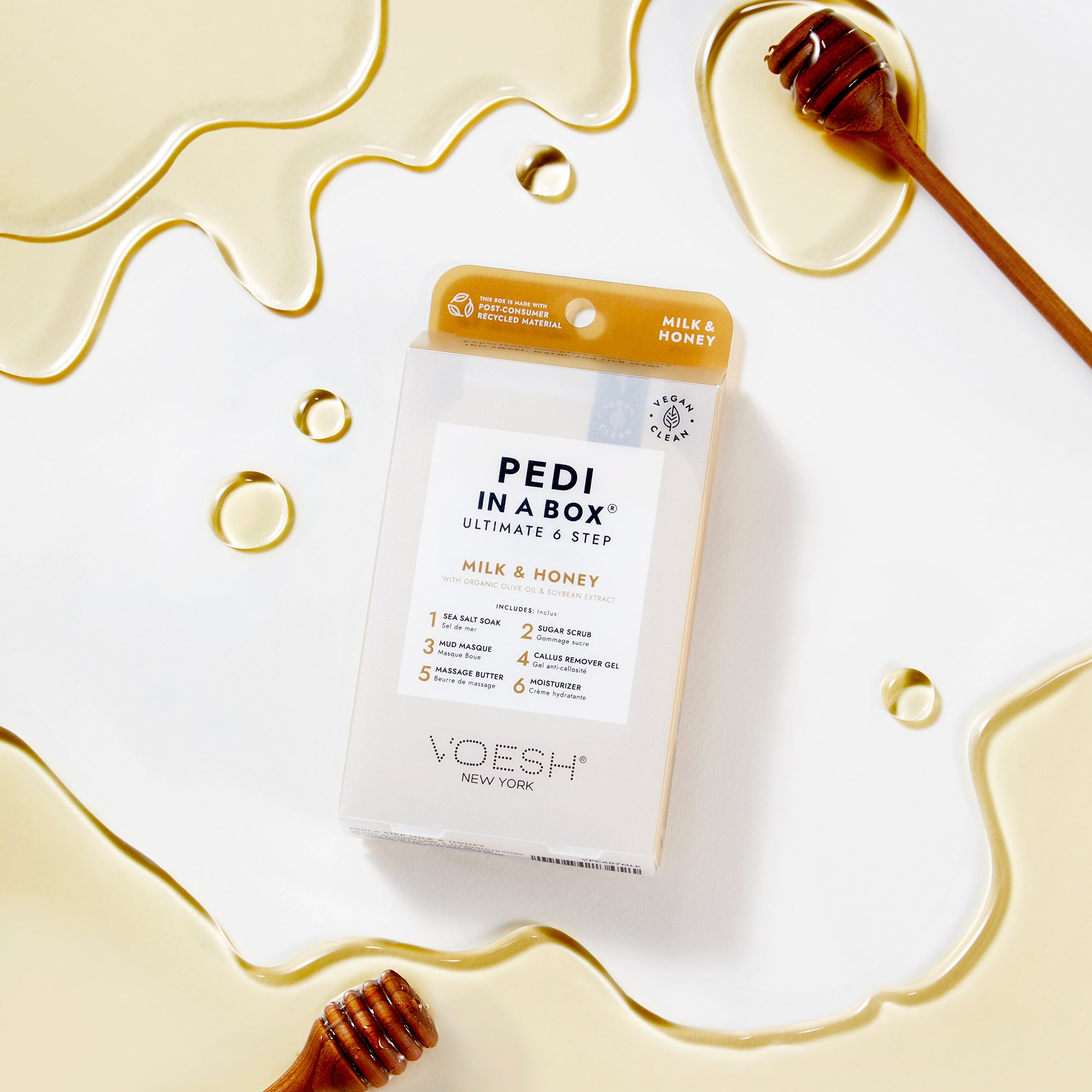 Voesh Pedi in a Box (Ultimate 6 Steps) Milk & Honey