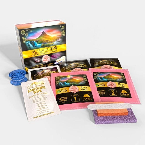 Lapalm Volcano Spa 10in1 CBD Spa Rose Gold
