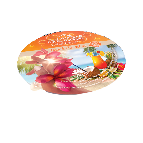 VolcanoSpa® Luxury Manicure In A Bowl with CBD – Beach Paradise