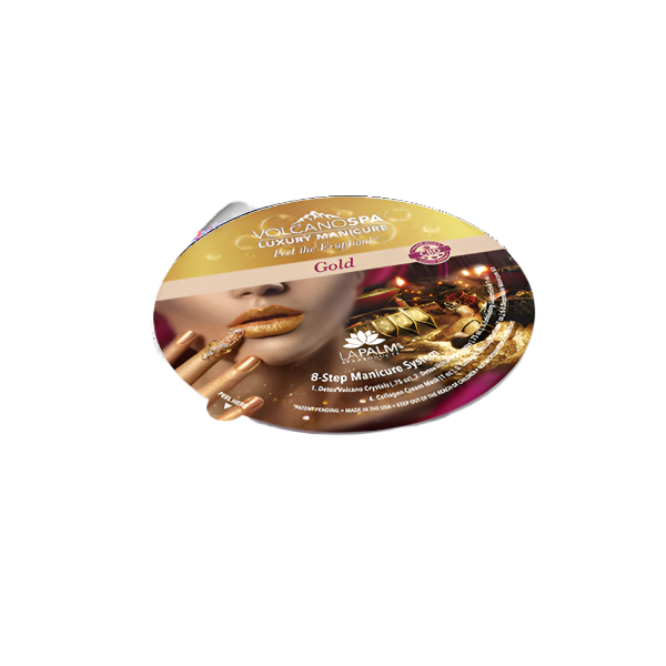 VolcanoSpa® Luxury Manicure In A Bowl with CBD – Gold