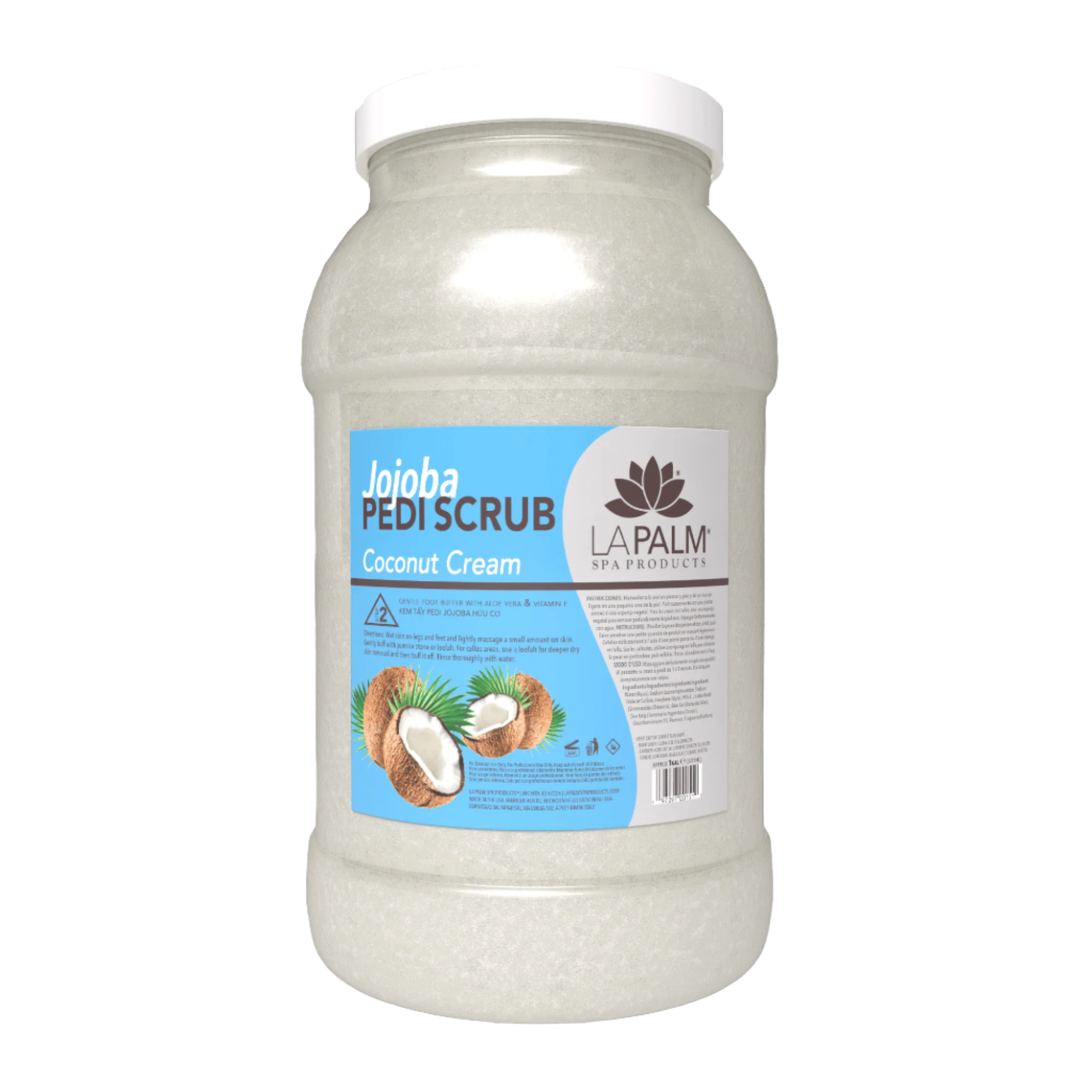 Jojoba Pedi Scrub Coconut Cream