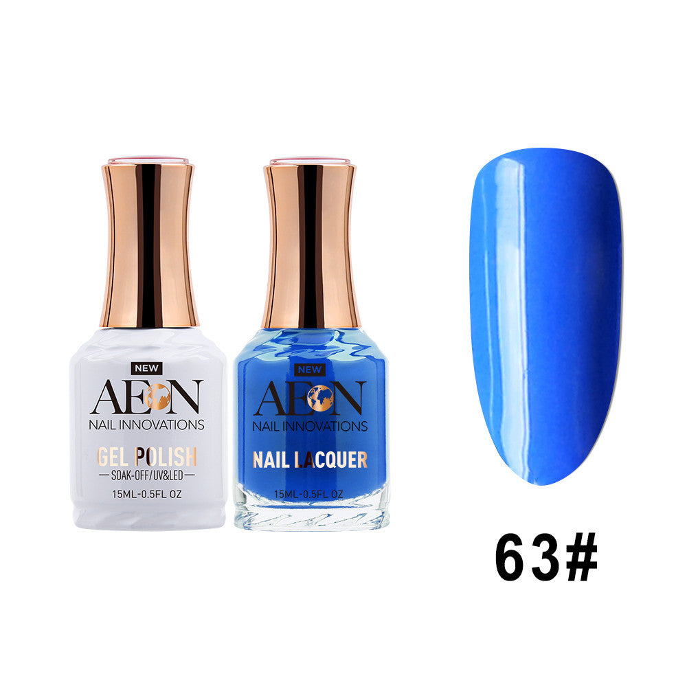 AEON Gel Polish & Nail Lacquer #063 I Got Blues