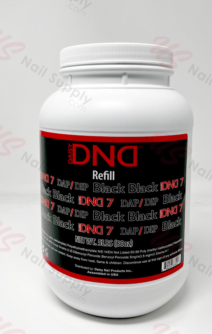 DND DAP DIP REFILL 5LB (80OZ) - BLACK