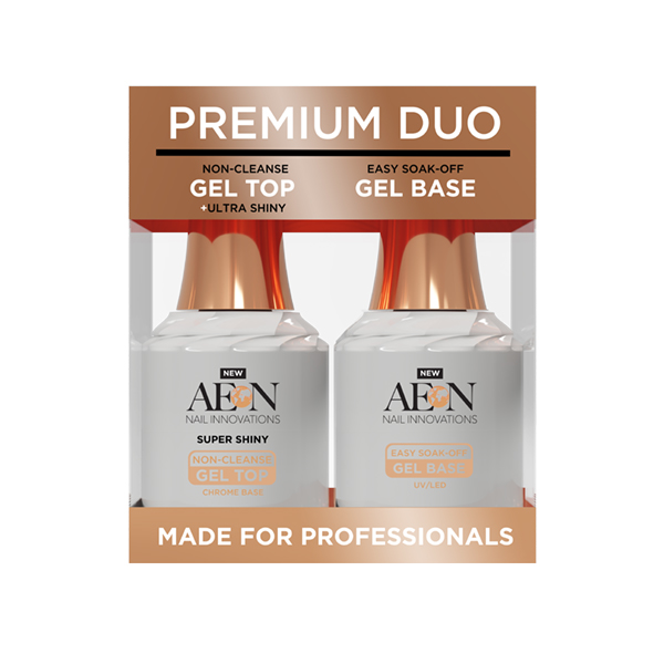Aeon Gel Top & Base Duo 0.5oz