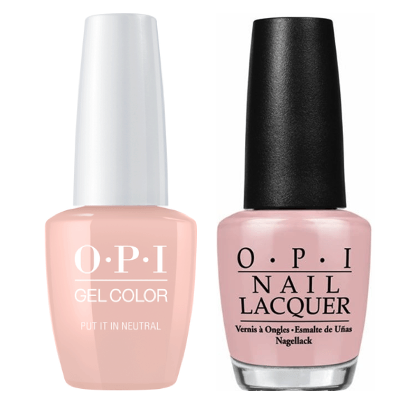 OPI Matching Set Put It In Neutral T65