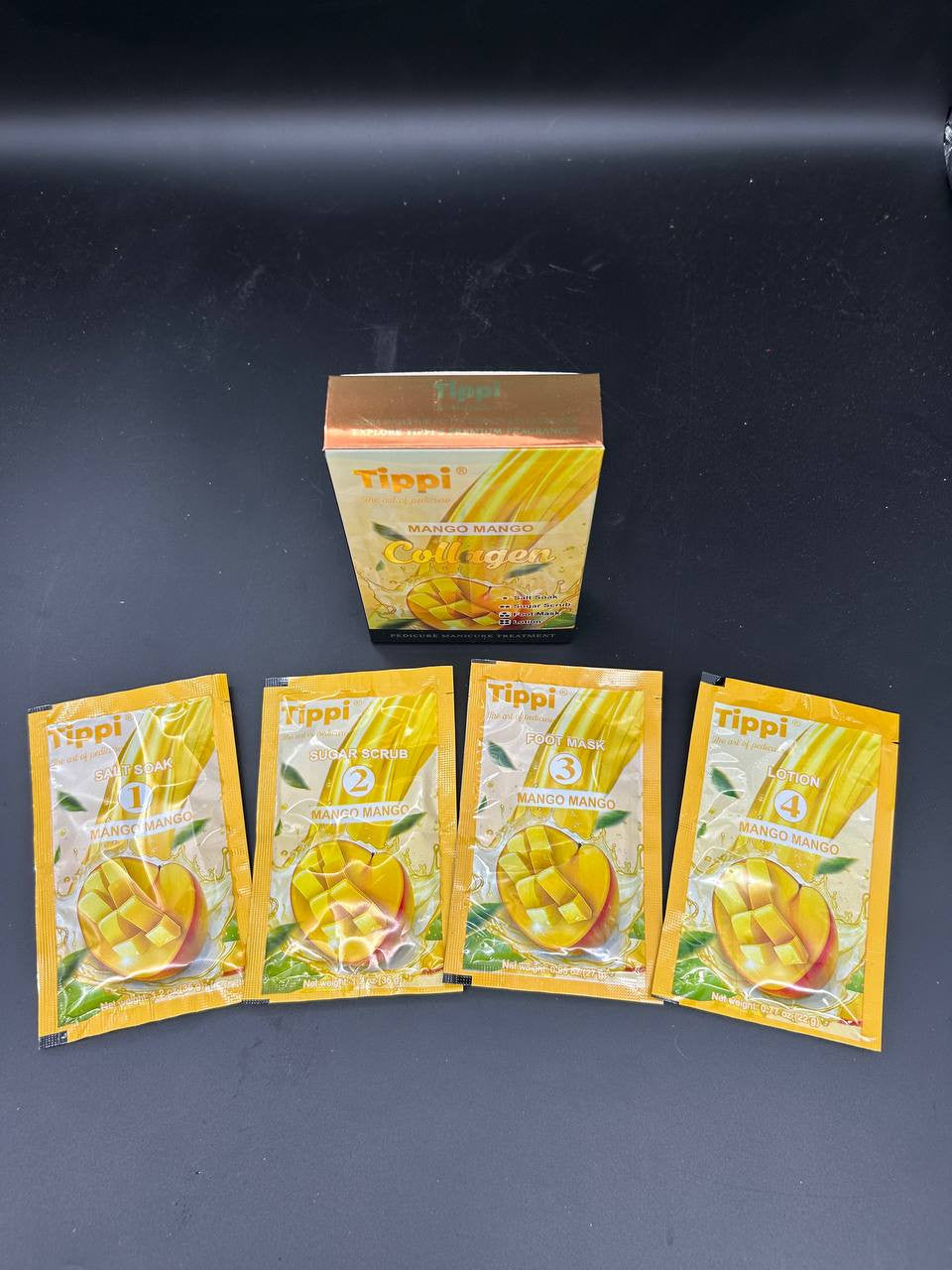 Tippi Collagen Pedi in a Box 4in1 - Mango Mango
