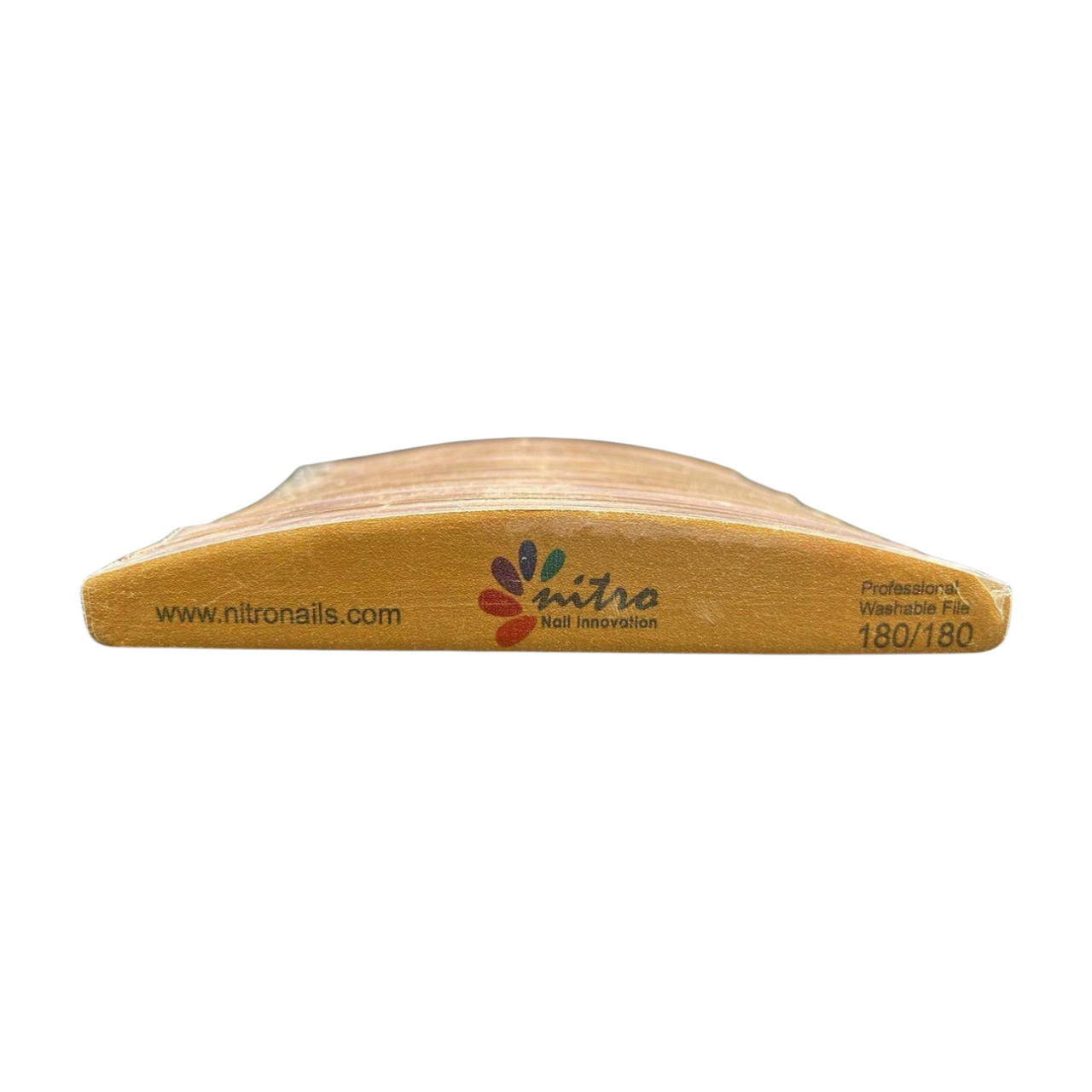 Half Moon Gold Nail File 180/180 ( pack of 50pcs )
