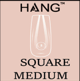 HANG Gel-X Tips Refill 100pcs - Square Medium