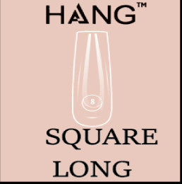 HANG Gel-X Tips Refill 100pcs - Square Long