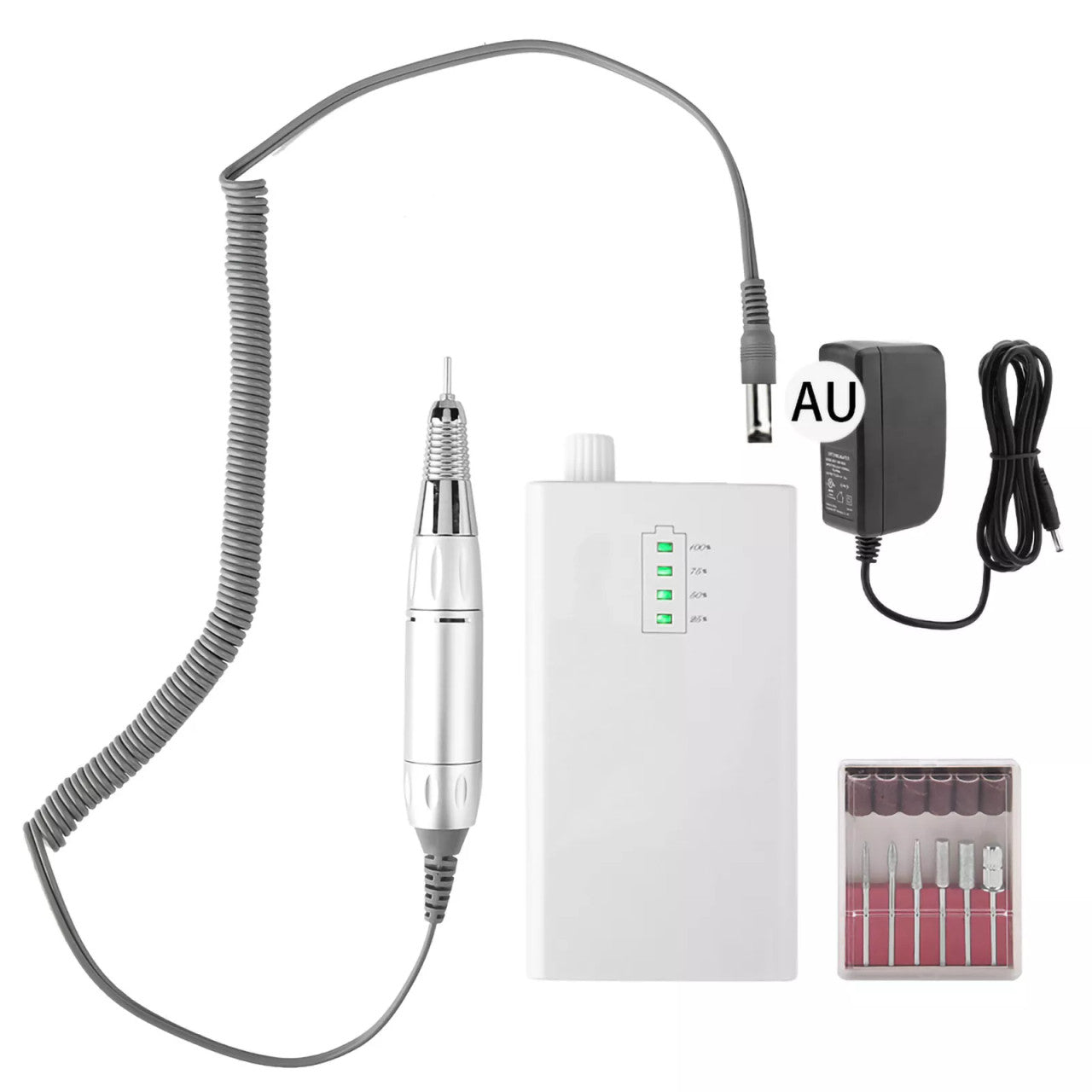 Rechargeable Electric Nail Drill Machine 30000 RPM