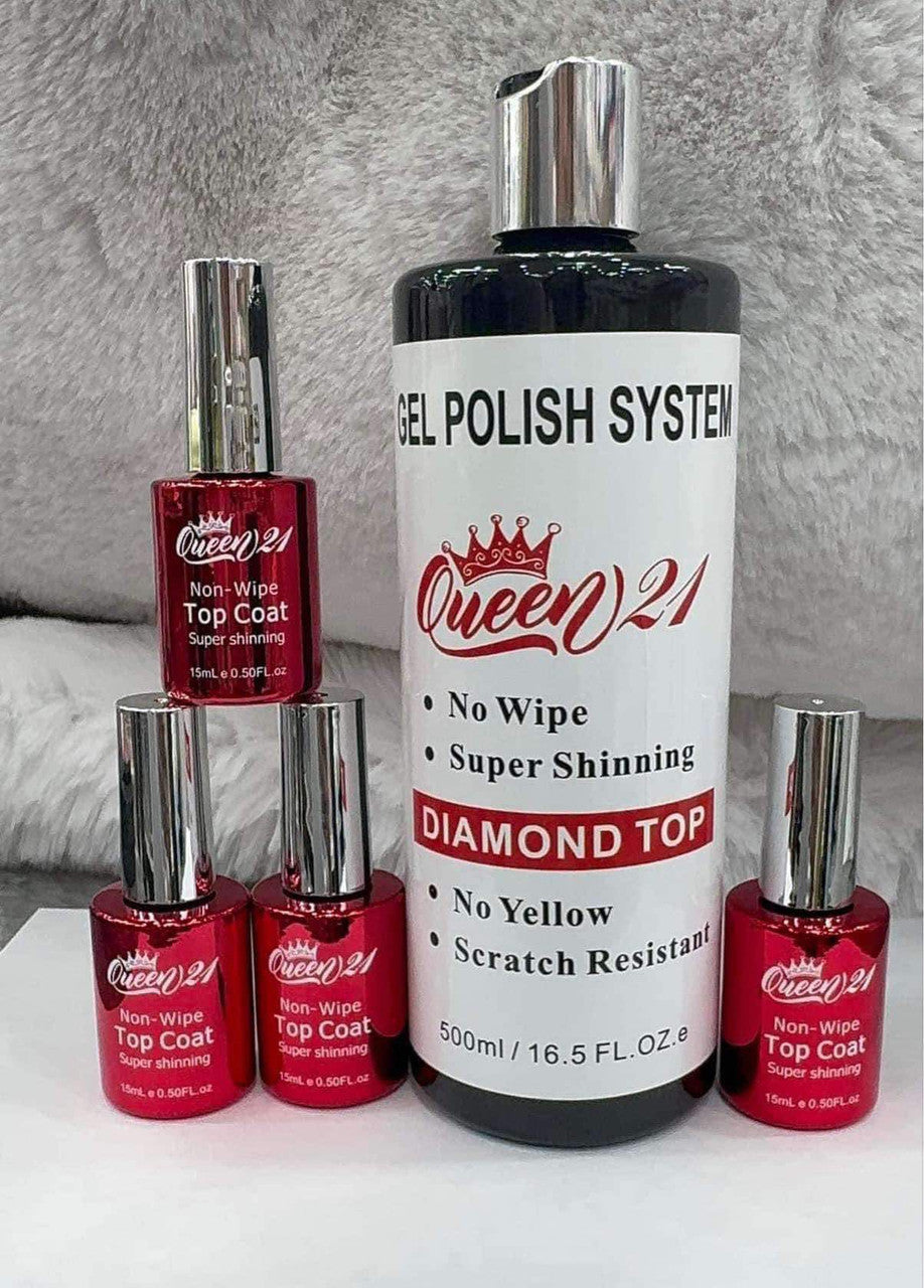 Queen21 Gel Top No Cleanse 16oz Free 4 0.5oz - Buy 3 Free 1