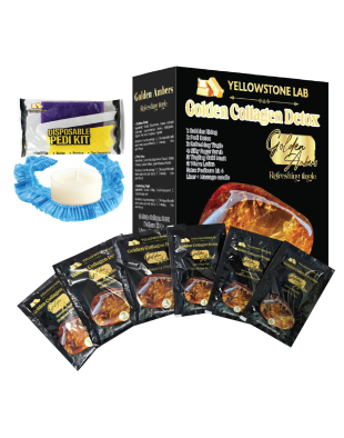 Yellow Stone Golden Collagen Detox 12 Steps - Golden Ambers
