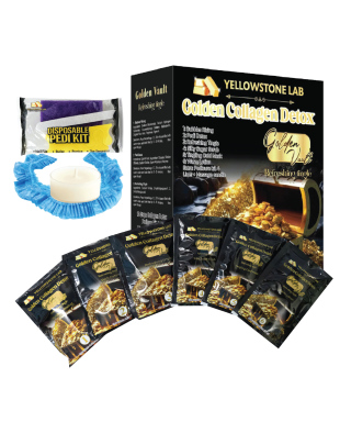 Yellow Stone Golden Collagen Detox 12 Steps - Golden Vault