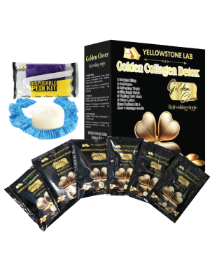 Yellow Stone Golden Collagen Detox 12 Steps - Golden Clover