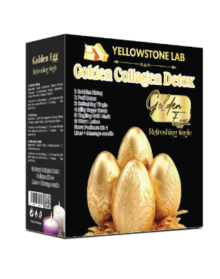 Yellow Stone Golden Collagen Detox 12 Steps - Golden Egg