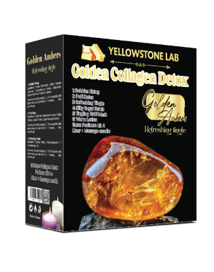 Yellow Stone Golden Collagen Detox 12 Steps - Golden Ambers