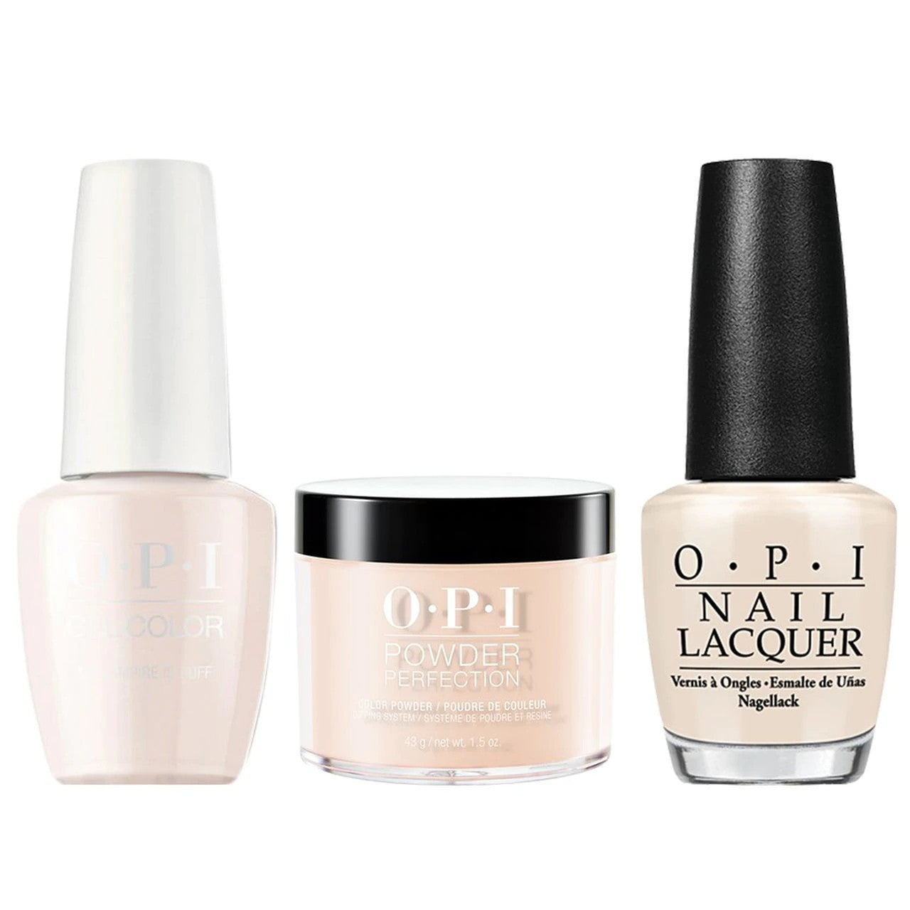 OPI COMBO 3 IN 1 MATCHING - GCE82A-NLE82-DPE82 MY VAMPIRE IS BUFF