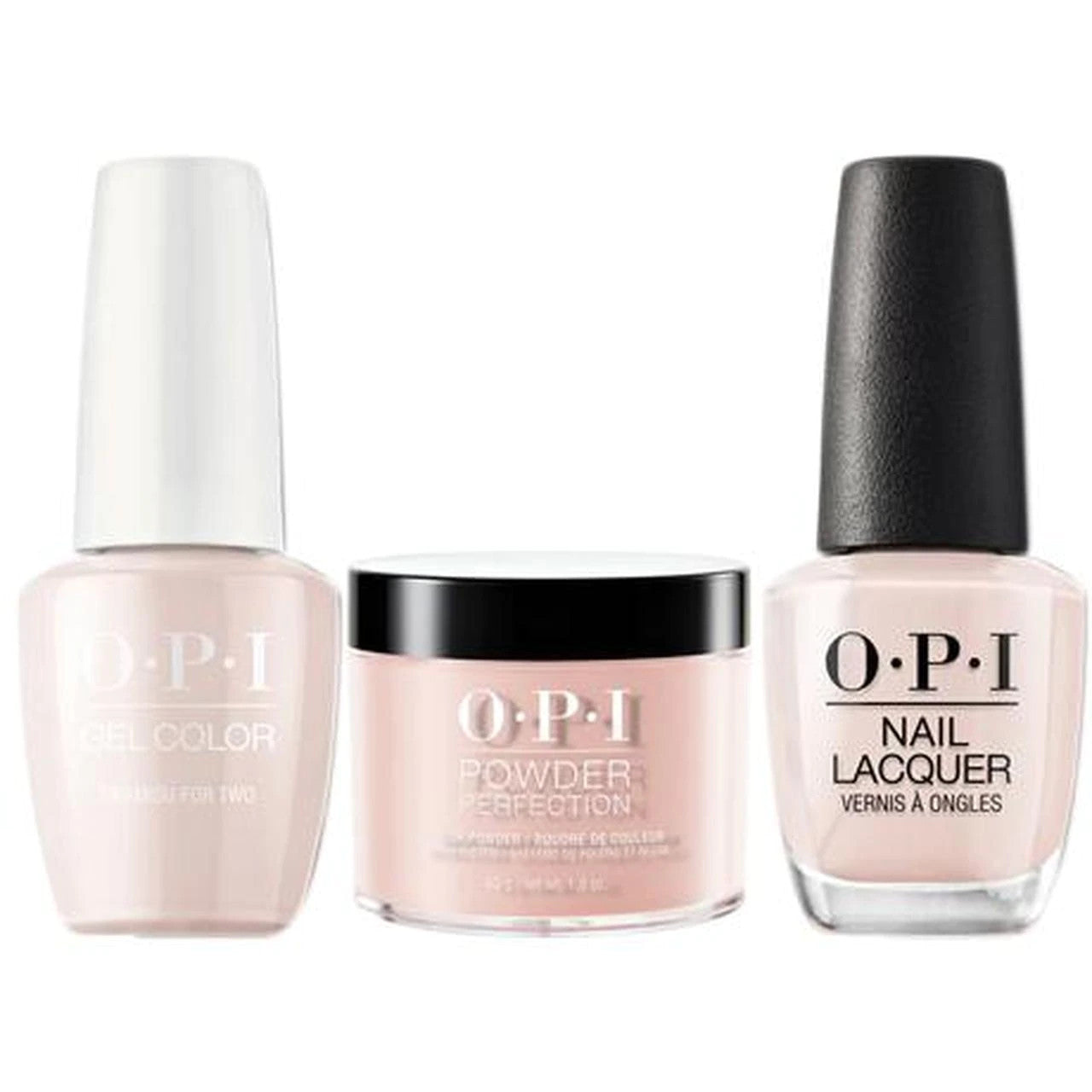 OPI COMBO 3 IN 1 MATCHING - GCV28A-NLV28-DPV28 TIRAMISU FOR TWO