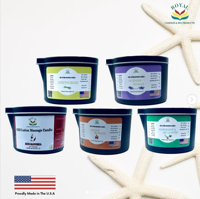 ROYAL Massage Candle