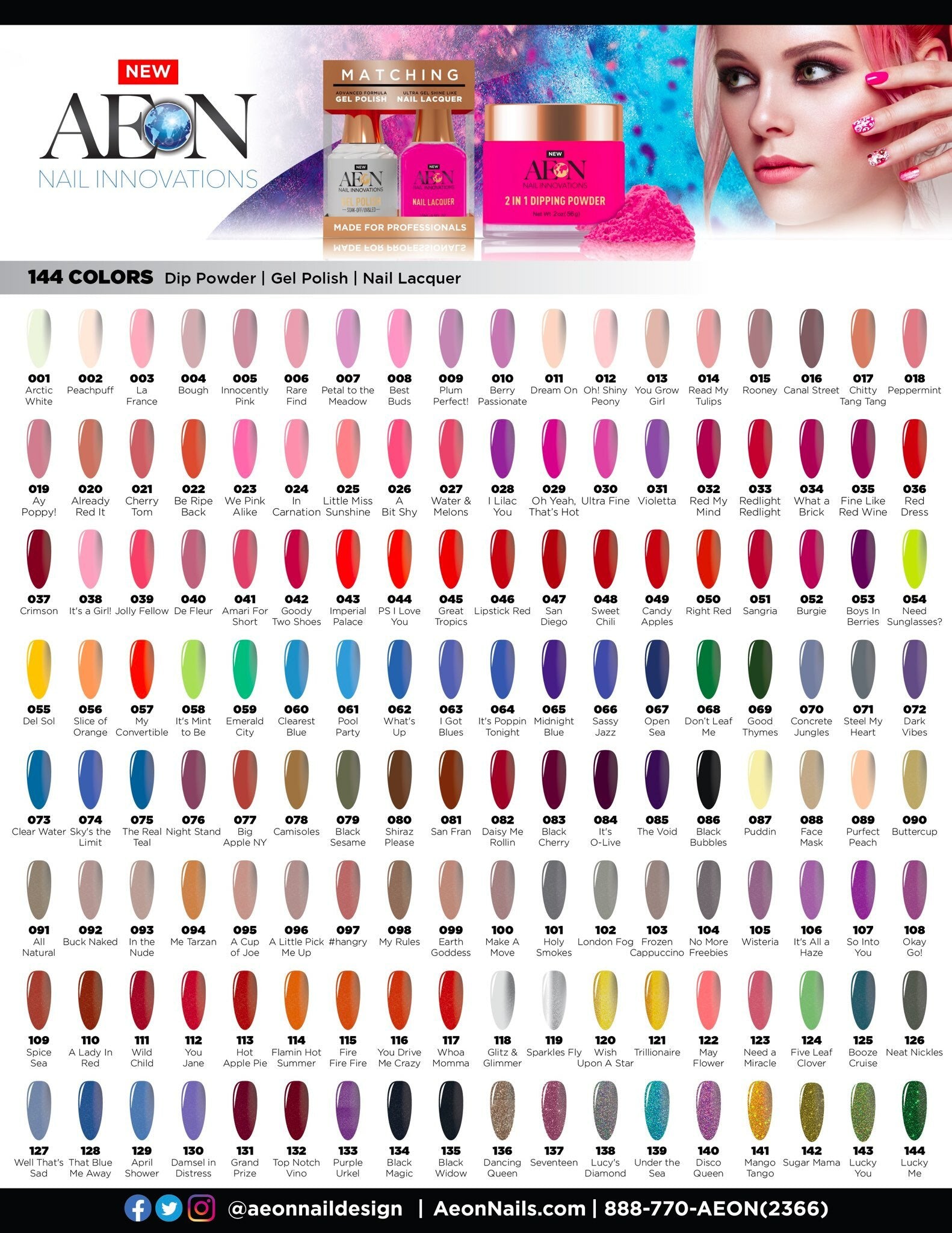 144 Colors