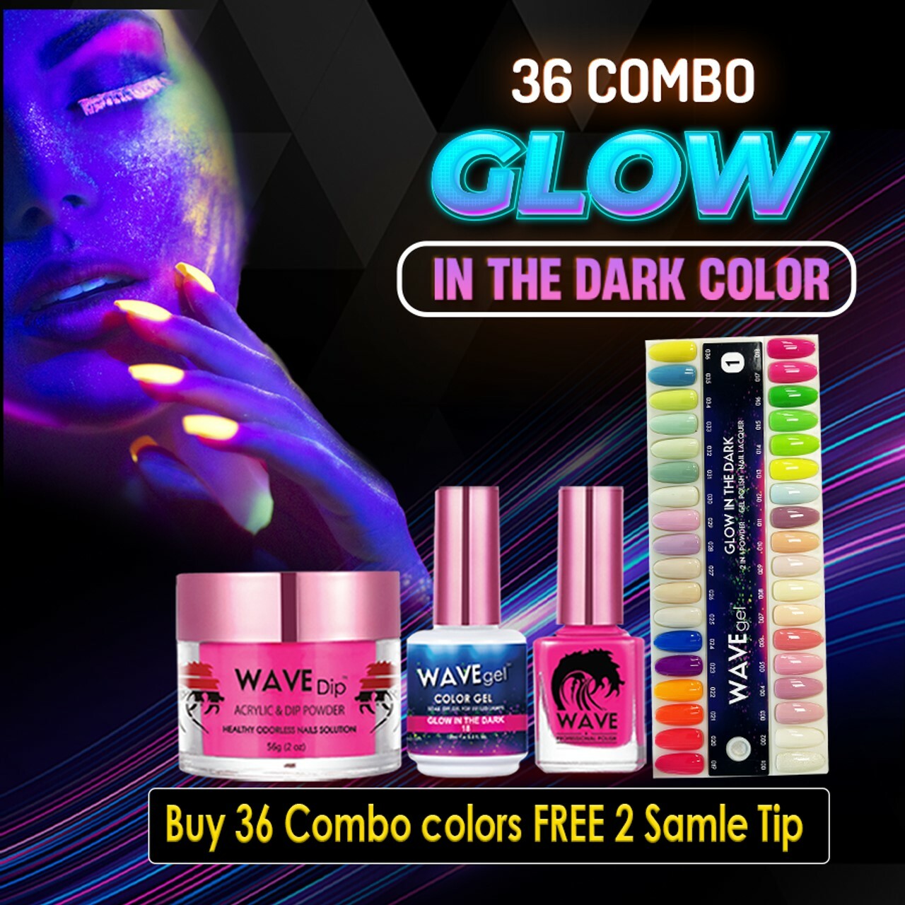 Wave Gel GLOW 36 Colors