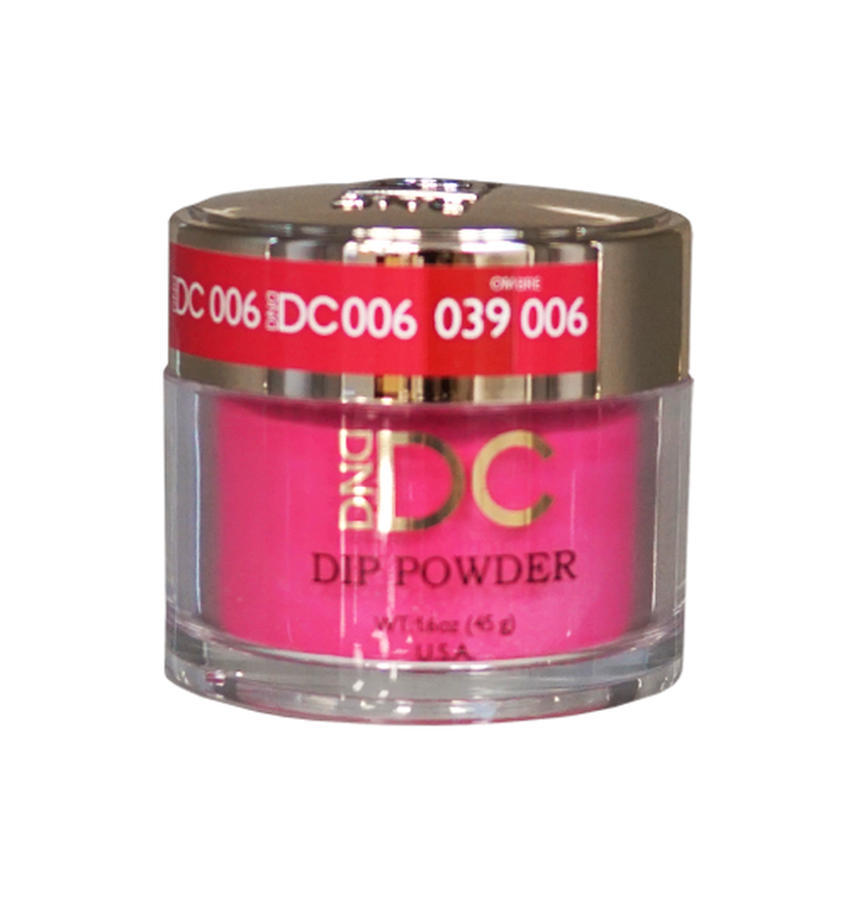 DND DC DIPPING POWDER - DC006 Deep Pink