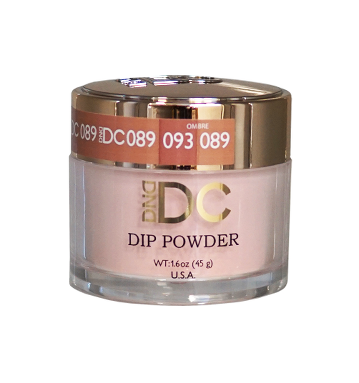 DND DC DIPPING POWDER - DC089 Yellow Maple
