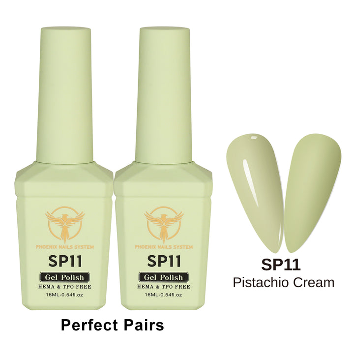 Phoenix Spring Gel Collection 24 Colors - Free Extra 24 Gels + 1 Color Book + Vali