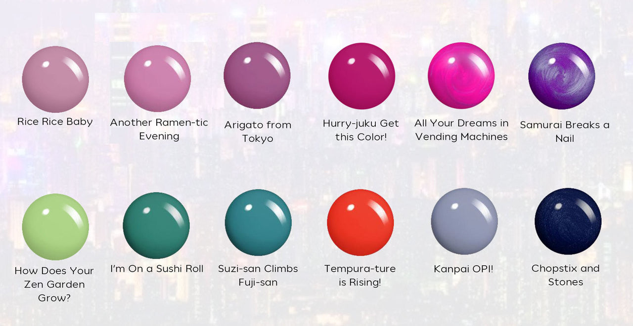 OPI Nail Lacquer Suzi-san Climbs Fujisan NLT88