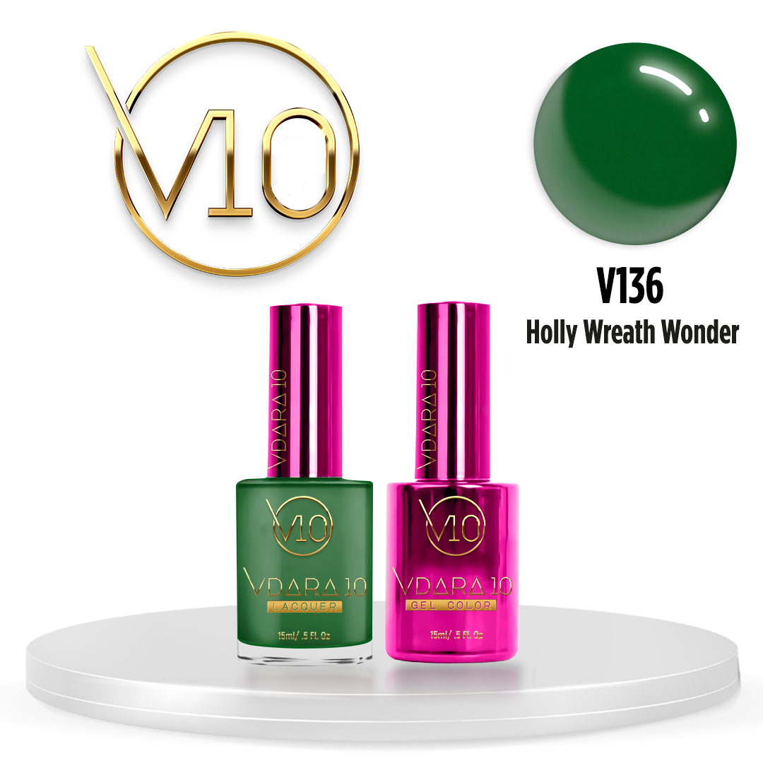 V136 Holly Wreath Wonder DUO