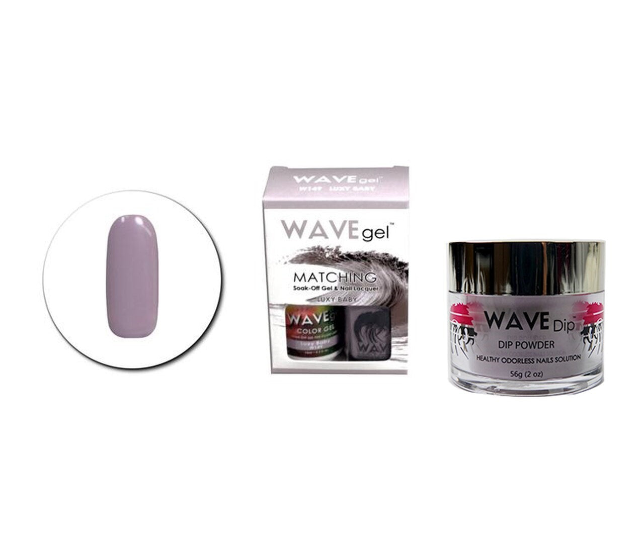 WAVEGEL 3IN1 MATCHING (GEL+LACQUER+DIP) - #149(W149) LUXY BABY