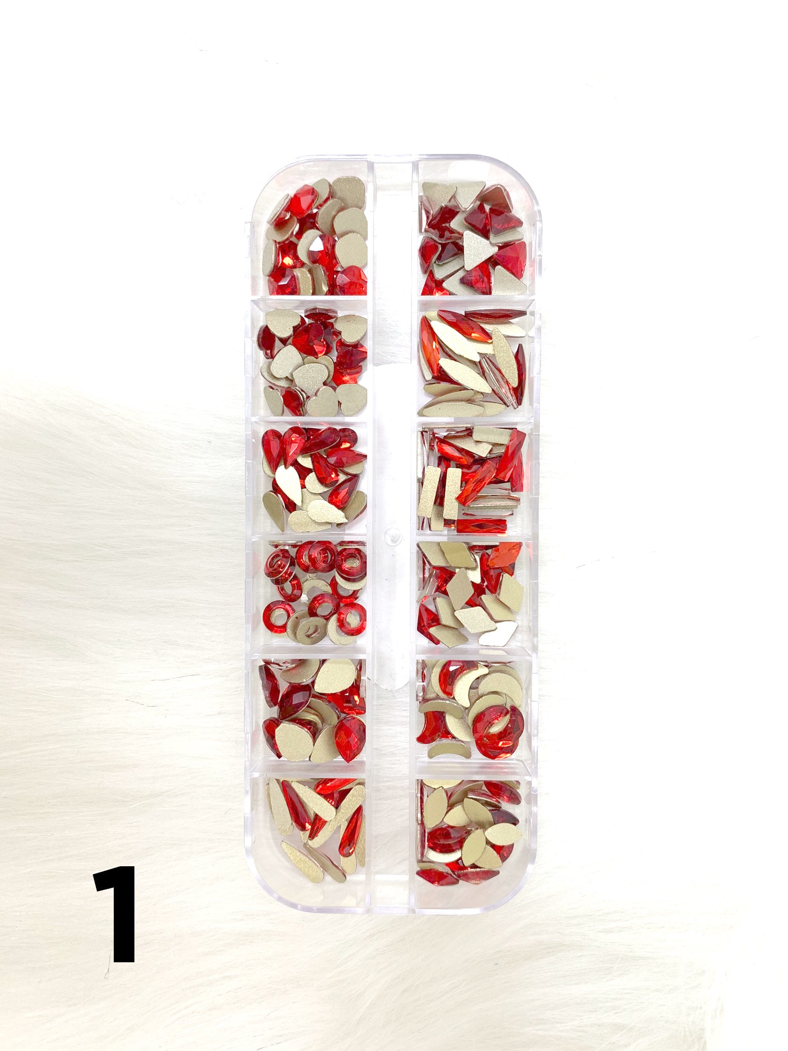 Rhinestone Box of 240pcs + Free 1 Rhinestone Glue