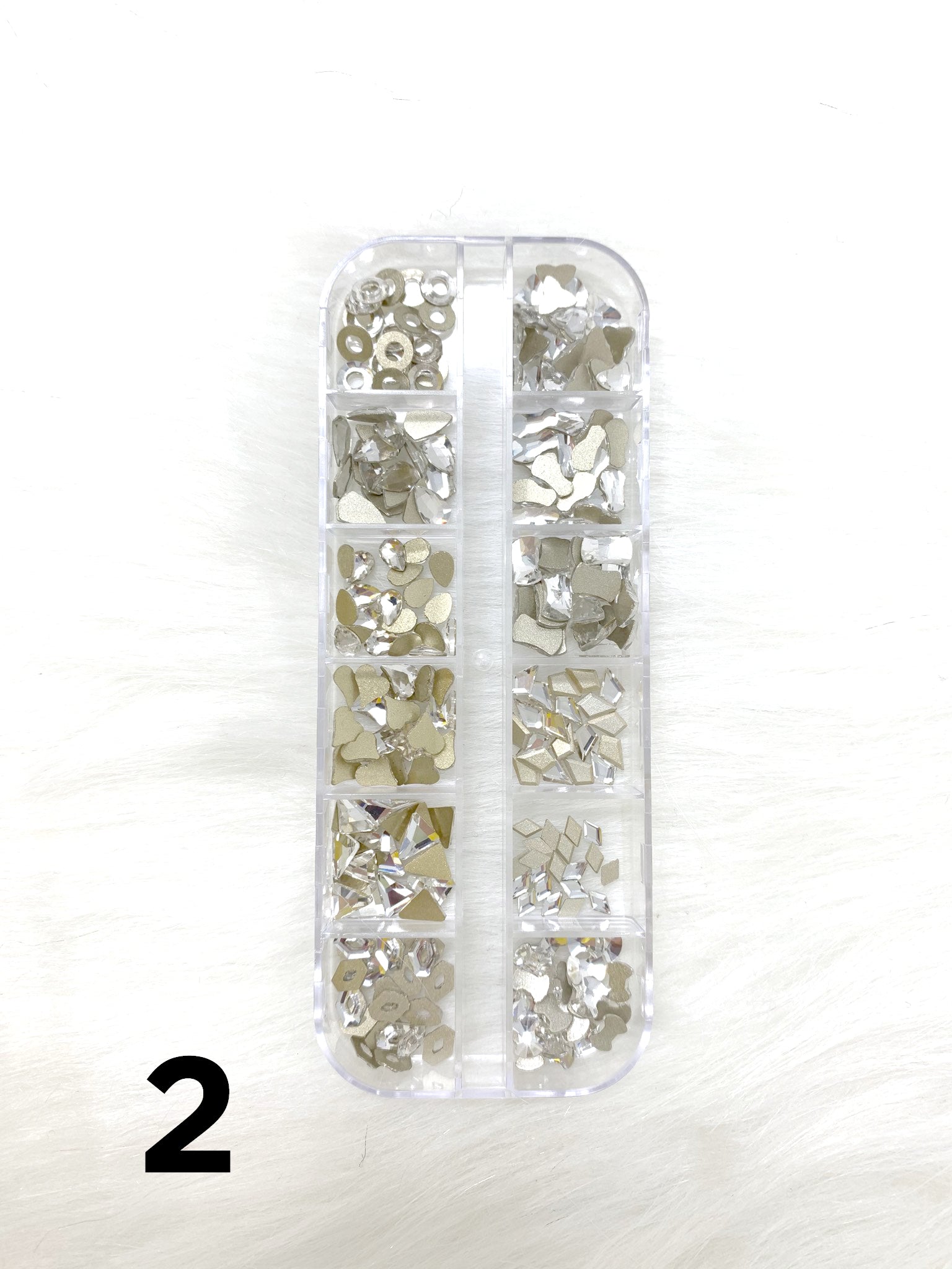 Rhinestone Box of 240pcs + Free 1 Rhinestone Glue