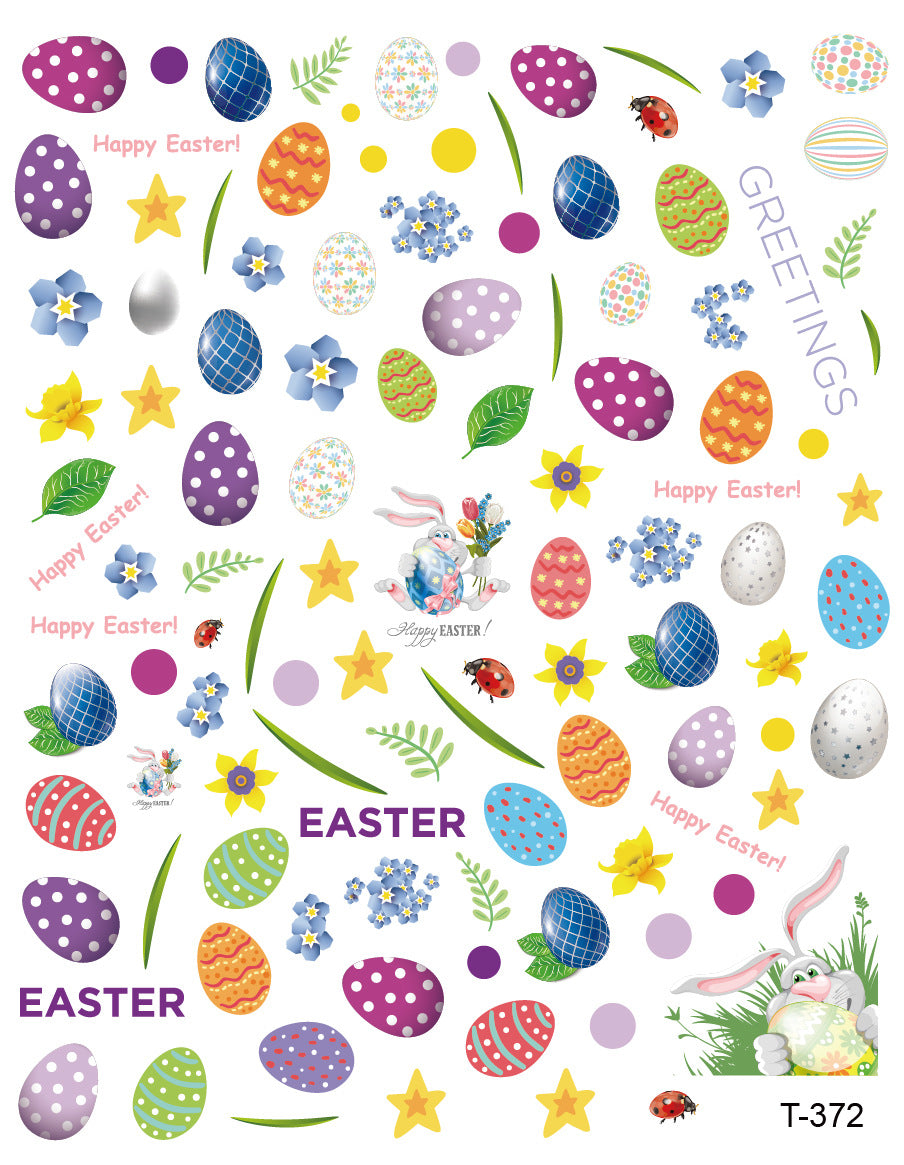 EASTER NAIL STICKER
