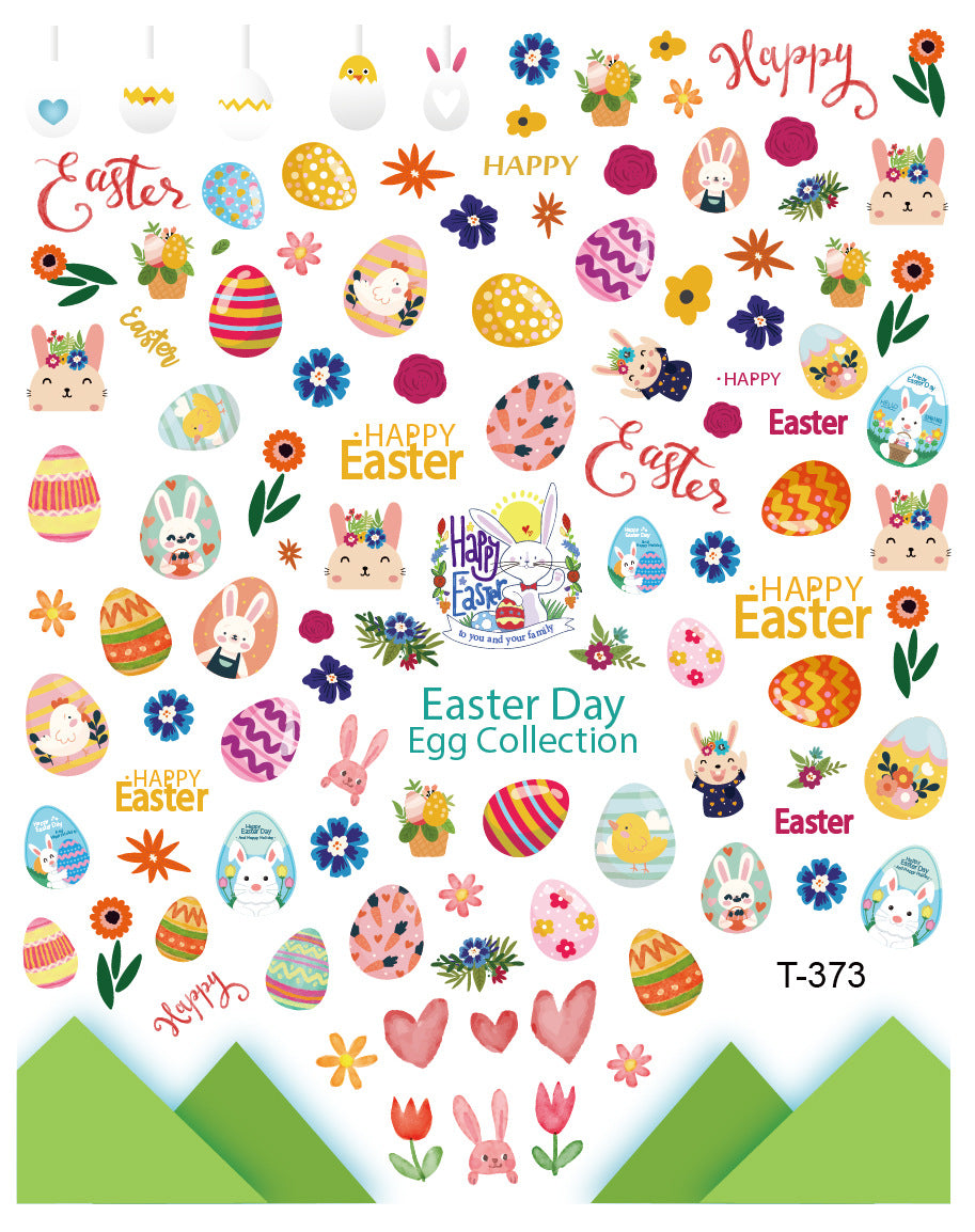EASTER NAIL STICKER