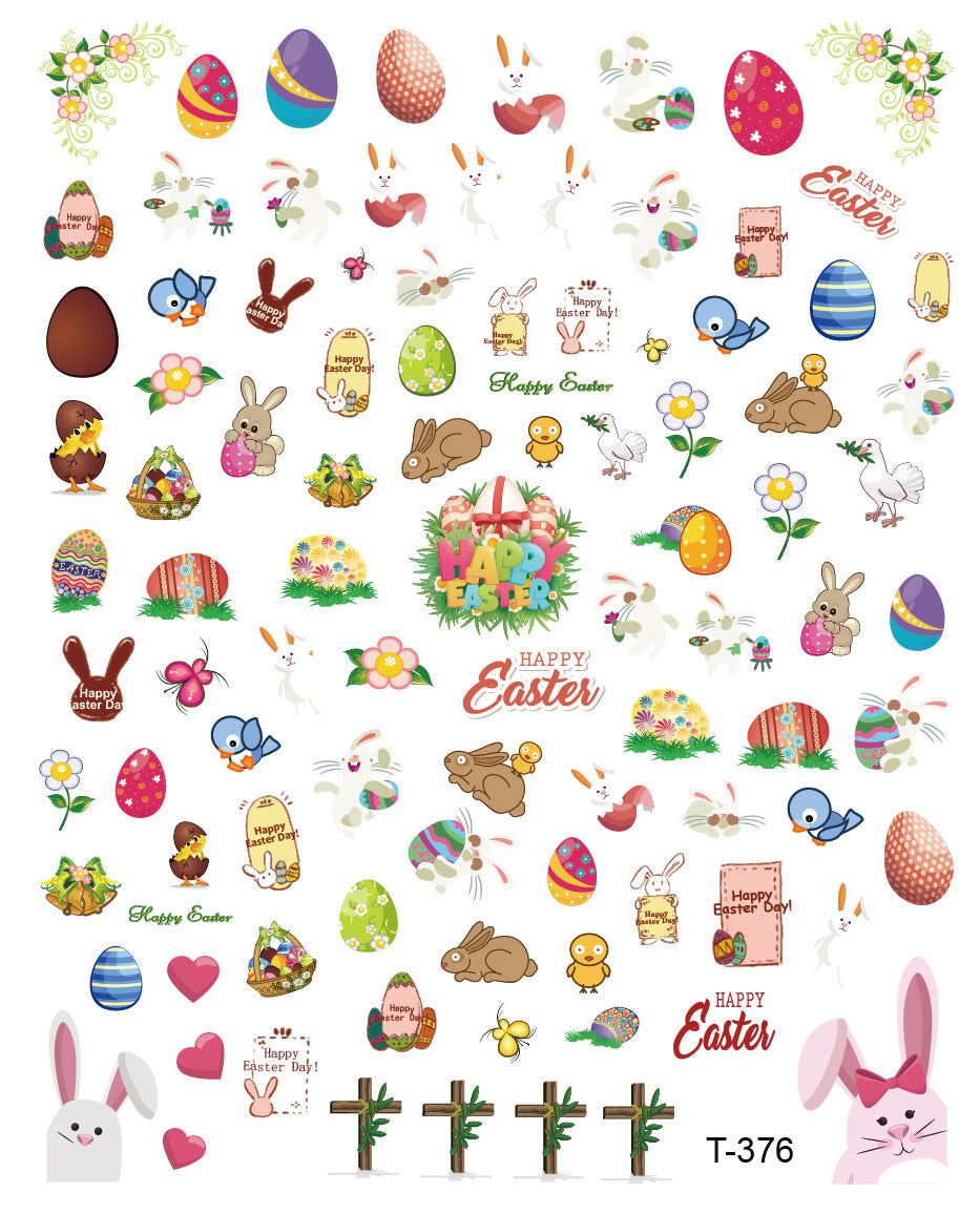 EASTER NAIL STICKER