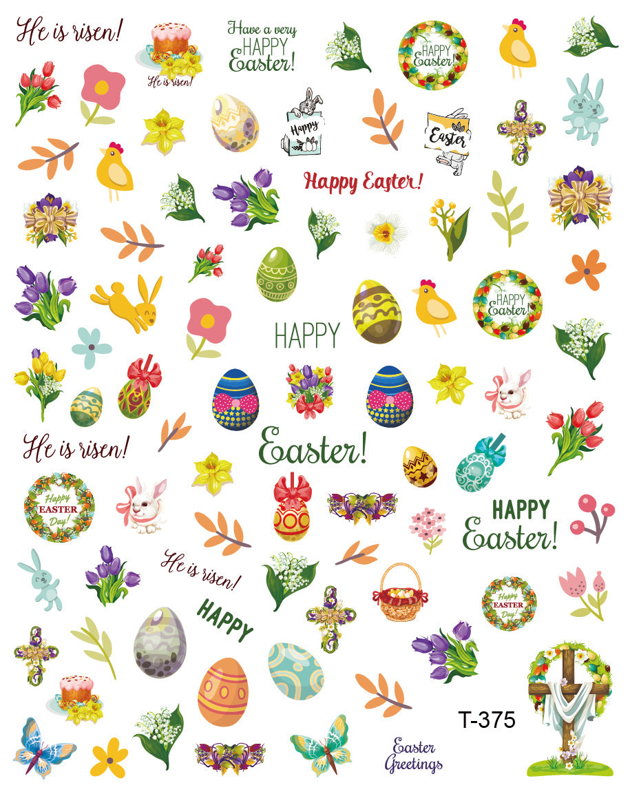 EASTER NAIL STICKER