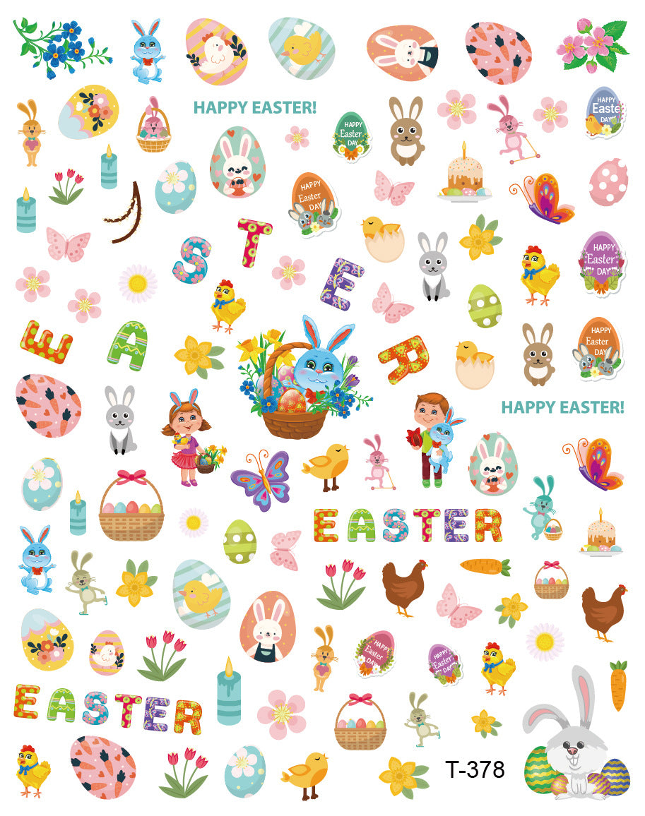 EASTER NAIL STICKER
