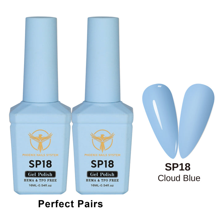 Phoenix Spring Gel Collection 24 Colors - Free Extra 24 Gels + 1 Color Book + Vali