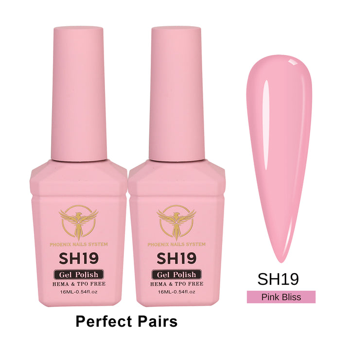 Phoenix Sheer Gel Collection 24 Colors - Free Extra 24 Gels + 1 Color Book + Vali