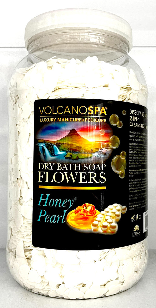 Lapalm Volcano Spa  Dry Bath Soap Flowers 1G - Honey Pearl