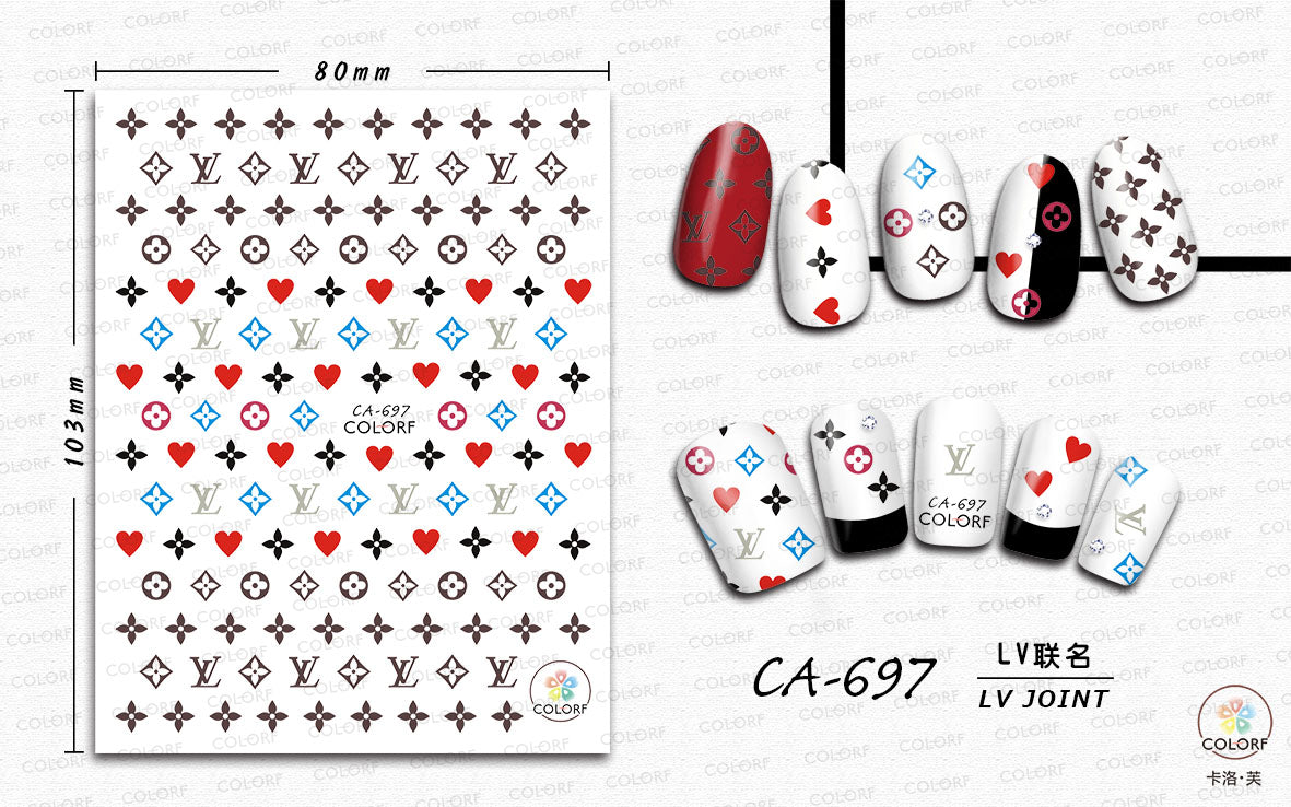 Nail Sticker Brand Name Hot Trend