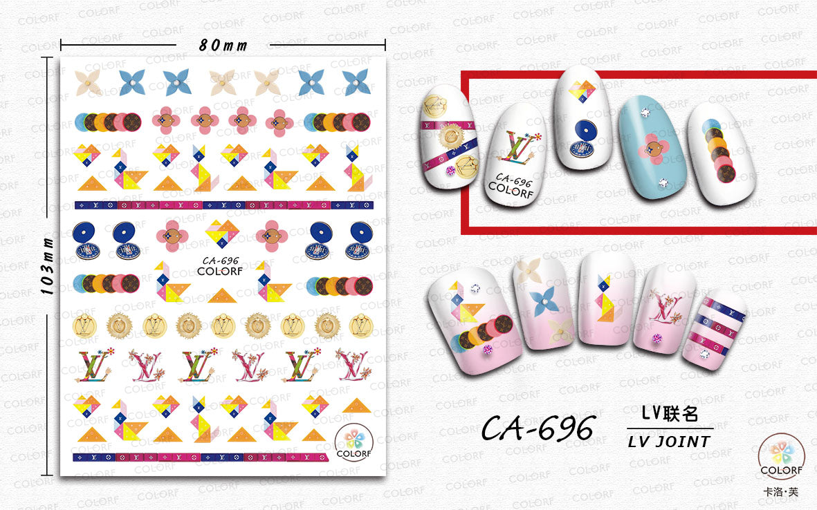 Nail Sticker Brand Name Hot Trend